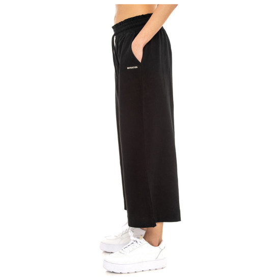 Be Nation Γυναικείο παντελόνι Terry Cropped Wide Leg Pant 7/8